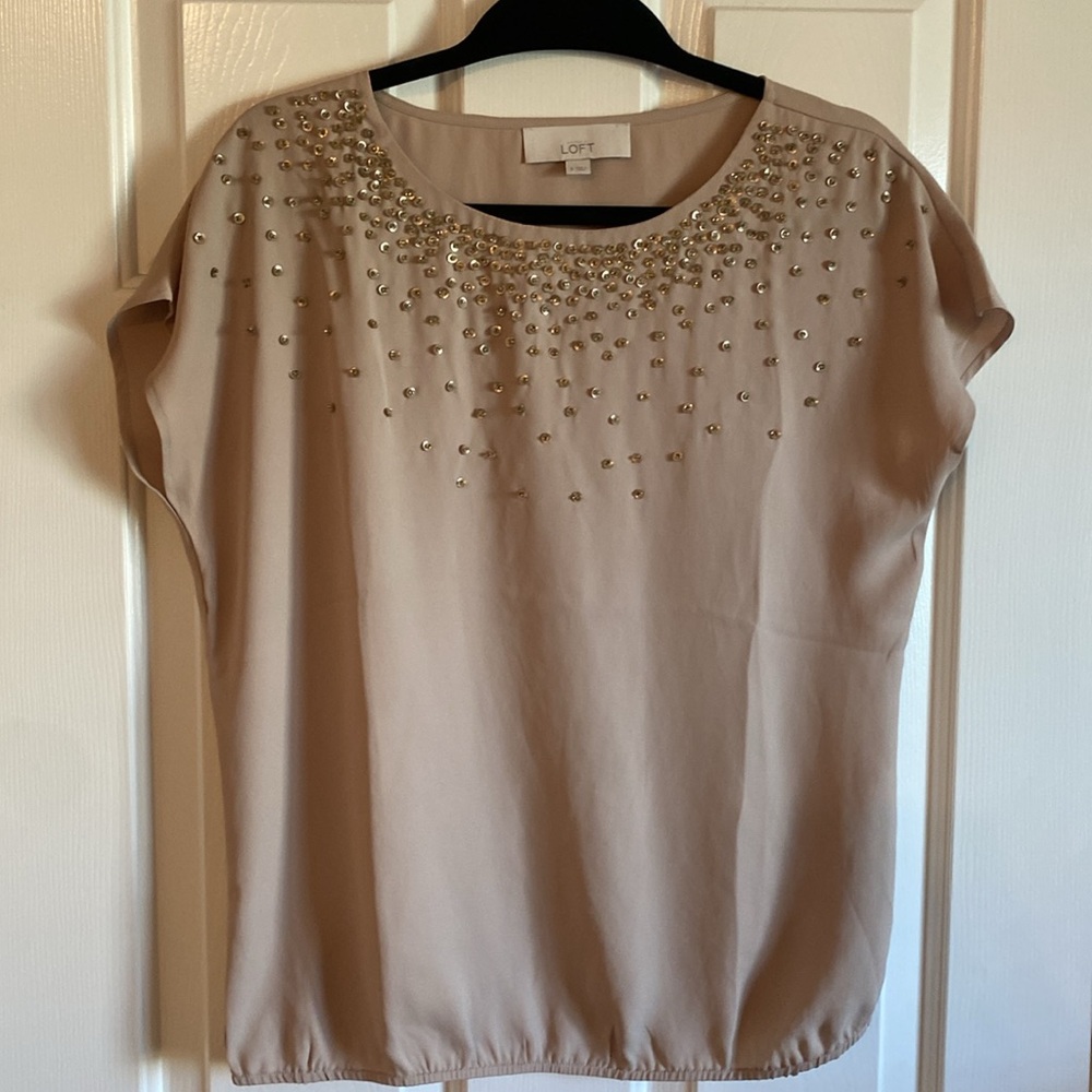 Loft Sequin Blouse - image 2